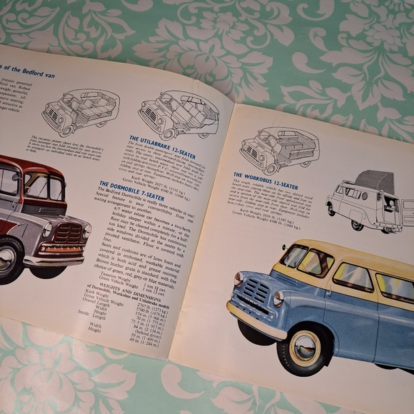 BEDFORD vintage Bedford Van brochure. - Picture 5 of 9